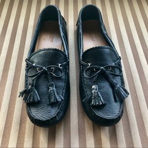 Coach tasseled driving loafers